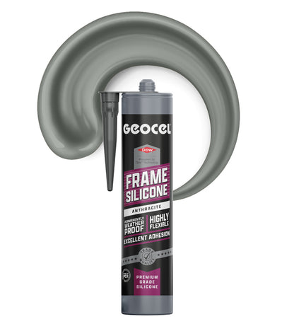 Geocel Frame Silicone 300ml Cartridge - Anthracite
