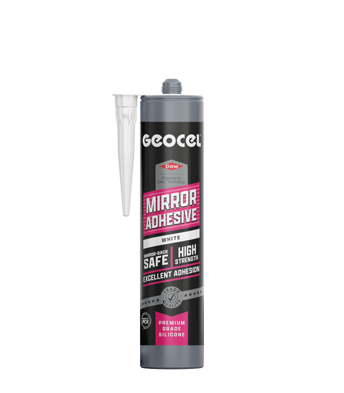 Geocel Mirror Adhesive 300ml Cartridge - White