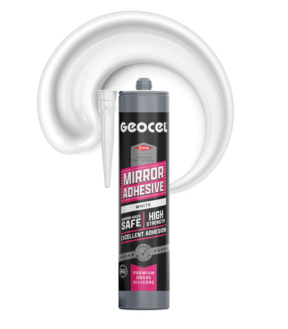 Geocel Mirror Adhesive 300ml Cartridge - White