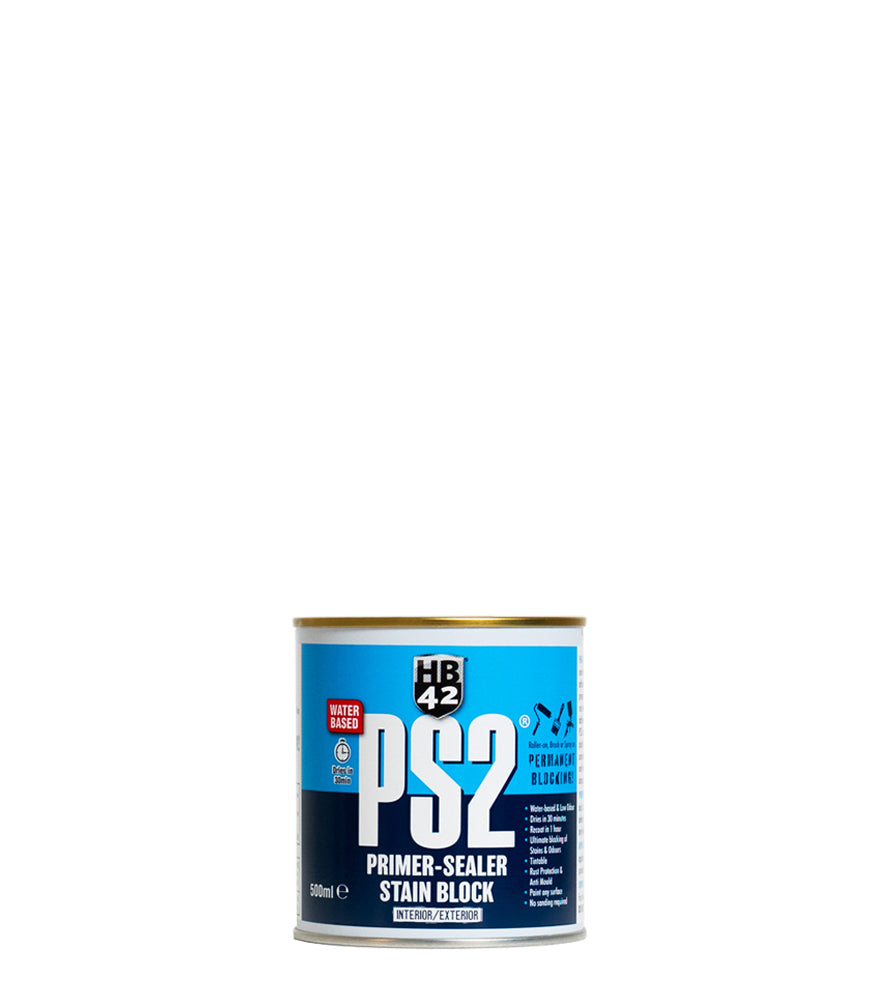HB42 PS2 Water Based Primer Sealer - White - 500ml
