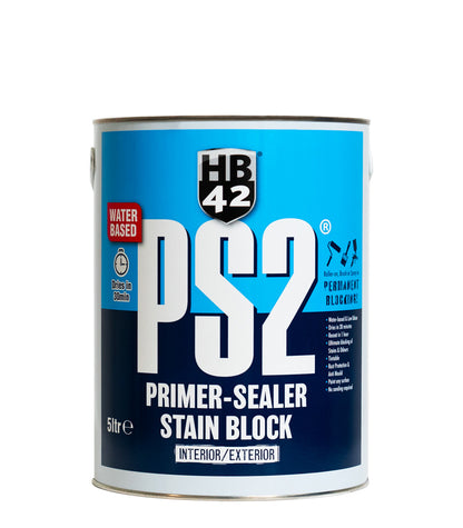 HB42 PS2 Water Based Primer Sealer - White - 5L