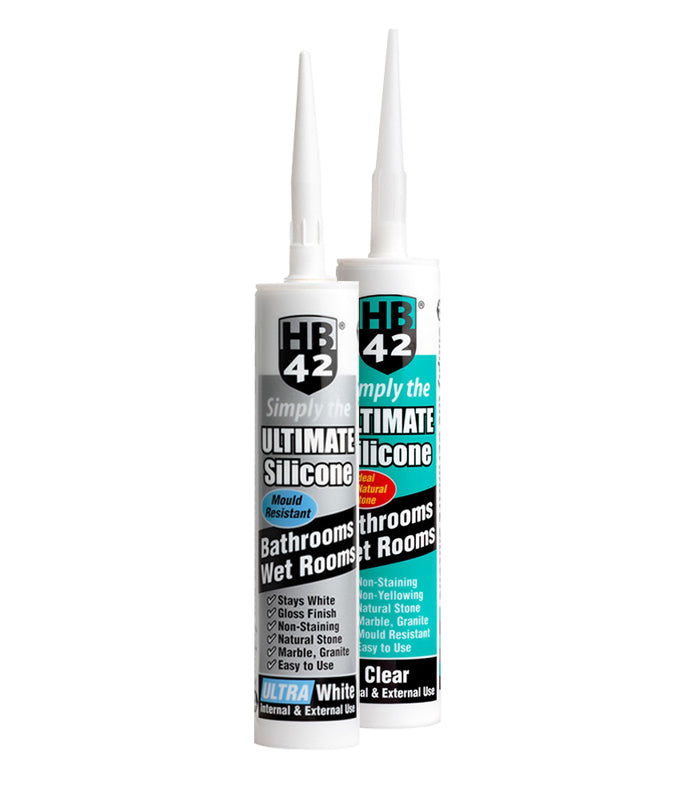 HB42 Simply Ultimate Silicone - White or Clear - 290ml