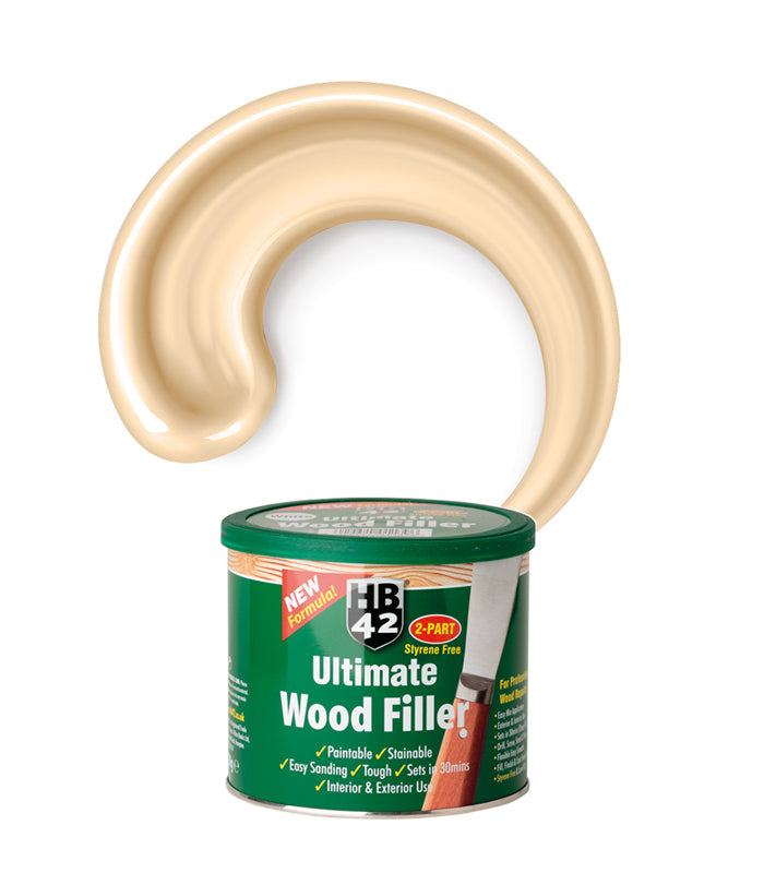 HB42 Ultimate 2-Part Woodfiller - Natural / Pine - 550g