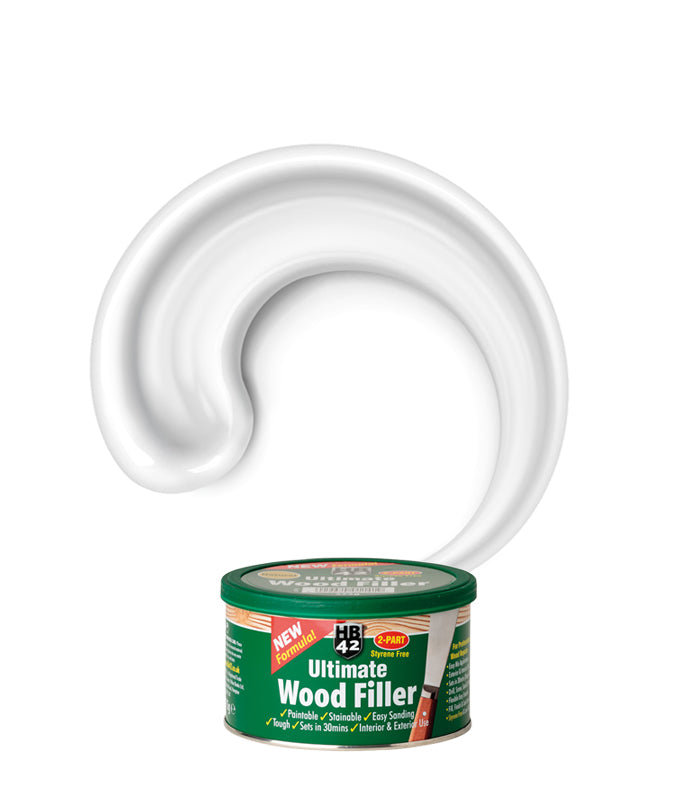 HB42 Ultimate 2-Part Woodfiller - White - 275g