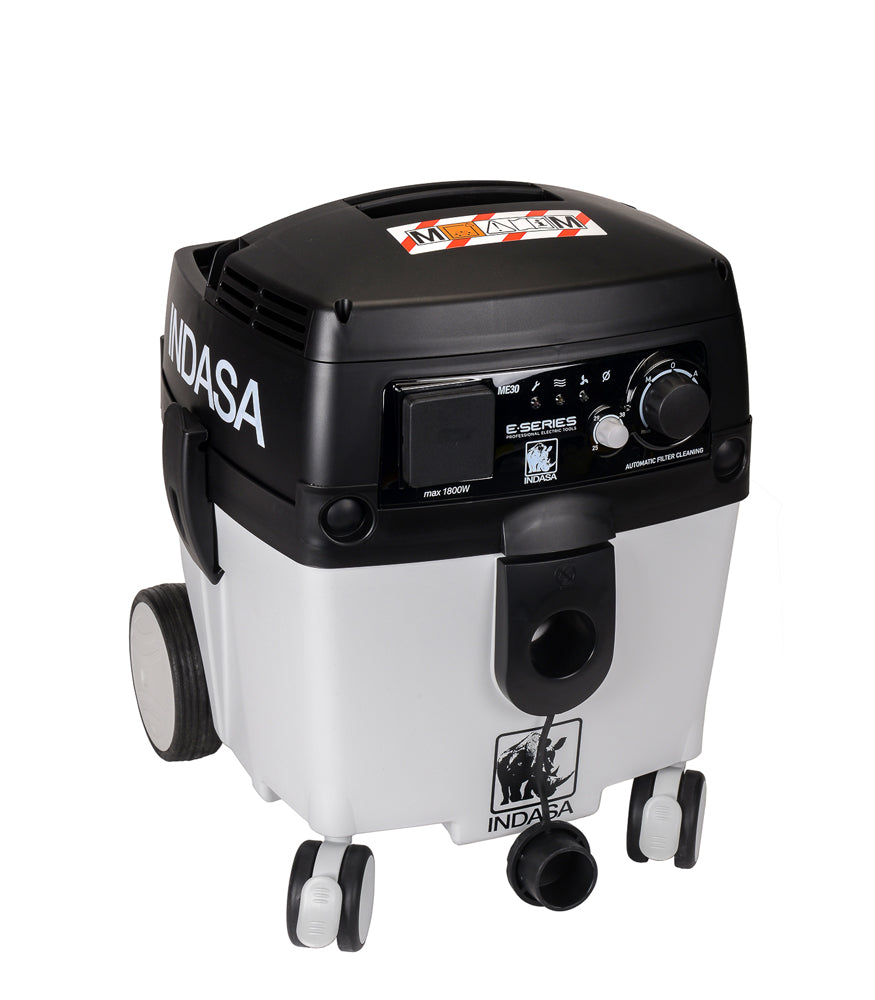 Indasa E-Series Mobile Vacuum Extractor Unit 30 Litre - M Class