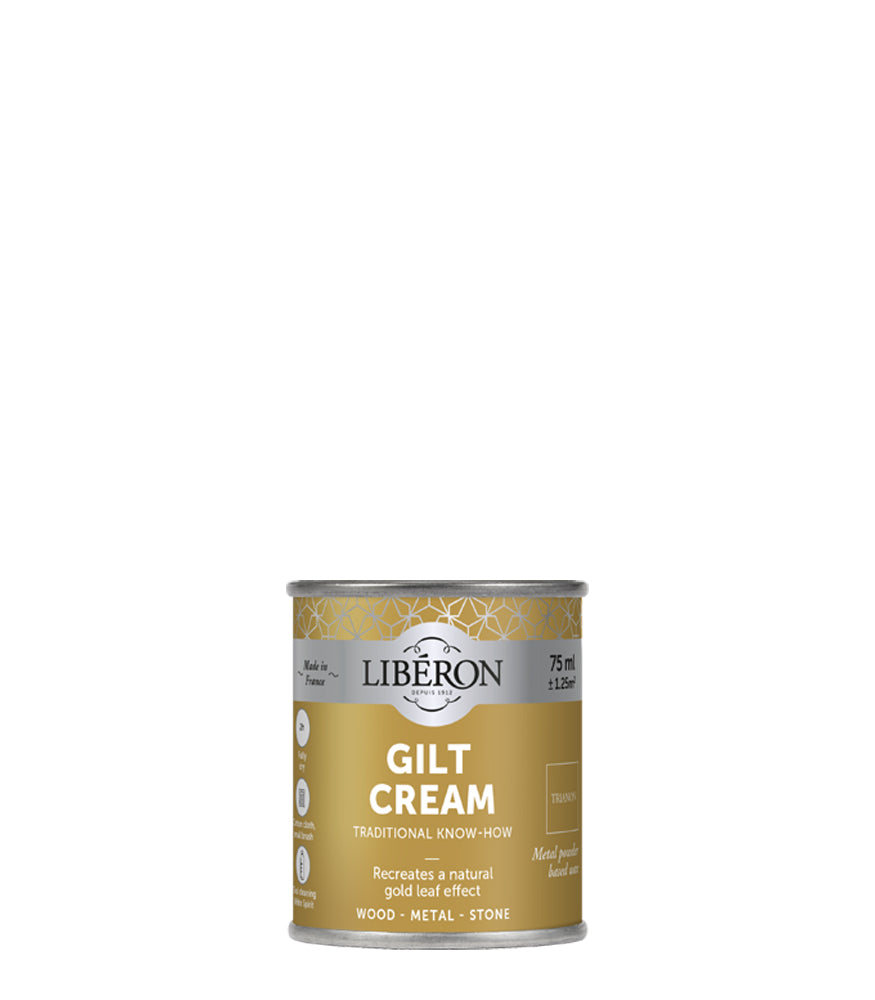 Liberon Gilt Cream - Restore or New Gilding - 75ml - All Colours