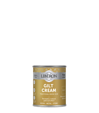 Liberon Gilt Cream - Restore or New Gilding - 75ml - All Colours