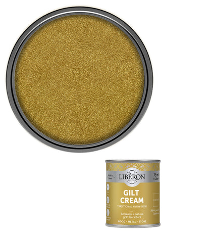 Liberon Gilt Cream - Restore or New Gilding - 75ml - Compiegne