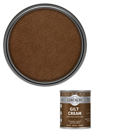 Liberon Gilt Cream - Restore or New Gilding - 75ml - Rambouillet