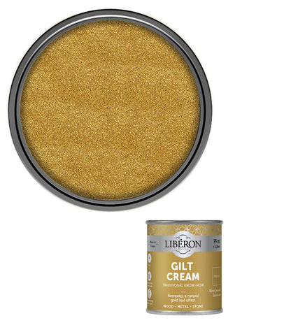 Liberon Gilt Cream - Restore or New Gilding - 75ml - Trianon