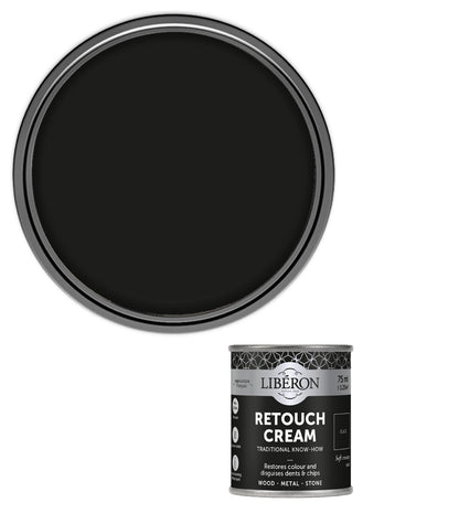 Liberon Retouch Cream - Colour Restorer - 75ml - Black