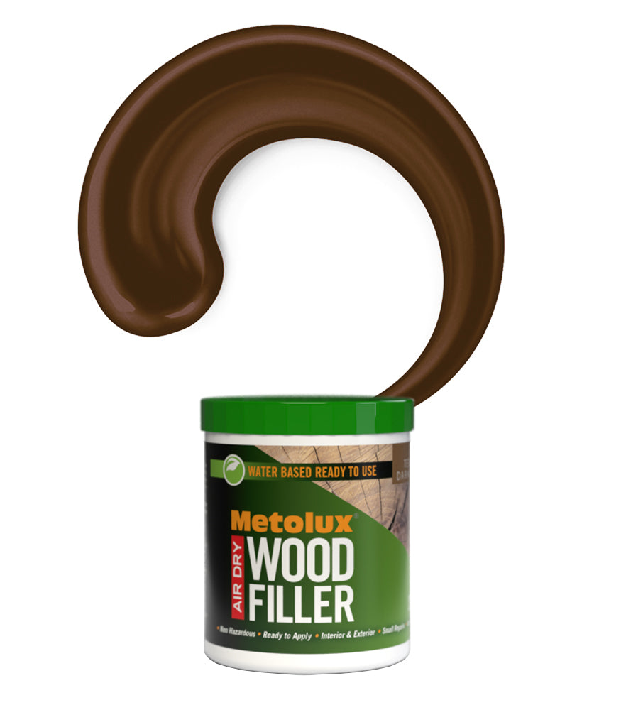 Metolux One Part Wood Filler 250ml - Teak / Dark Oak