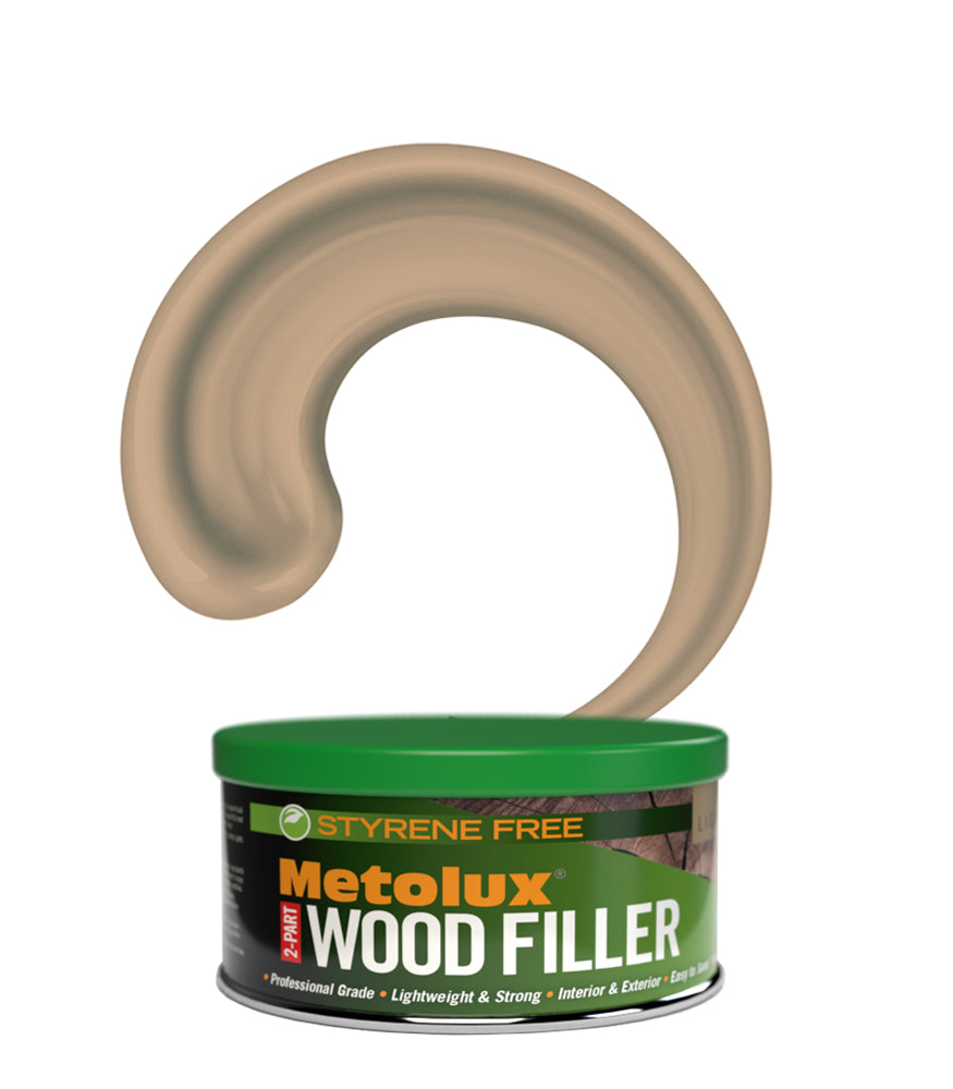 Metolux 2 Part Wood Filler - Light Oak - 275ml