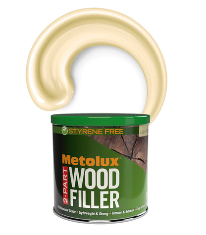 Metolux 2 Part Wood Filler - Redwood - 770ml