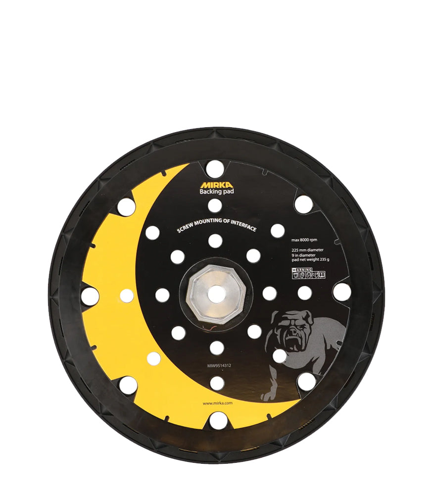 Mirka Backing Pad for LEROS and LEROS-S 225mm - 25 Holes