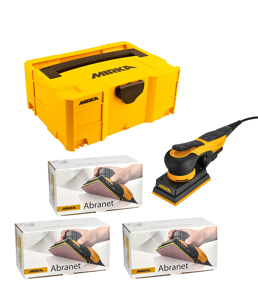 Mirka® DEOS II 230V Sander Deco Solution Kit - 81x133mm