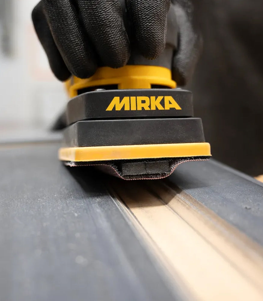 Mirka Groove Interface Pad 12.5 x 100mm 7 Holes Grip for DEOS 75x100mm