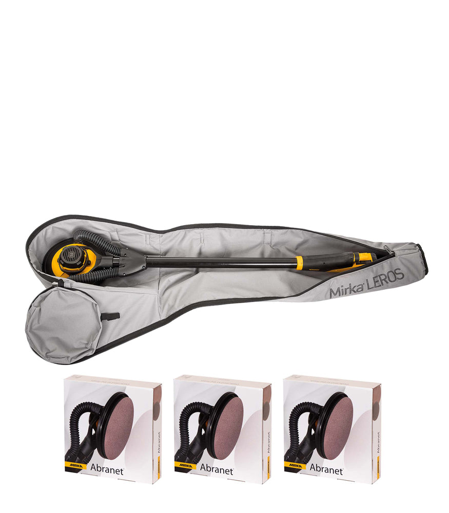Mirka® LEROS Wall Sander 950CV  Deco Solution Kit Dual Voltage