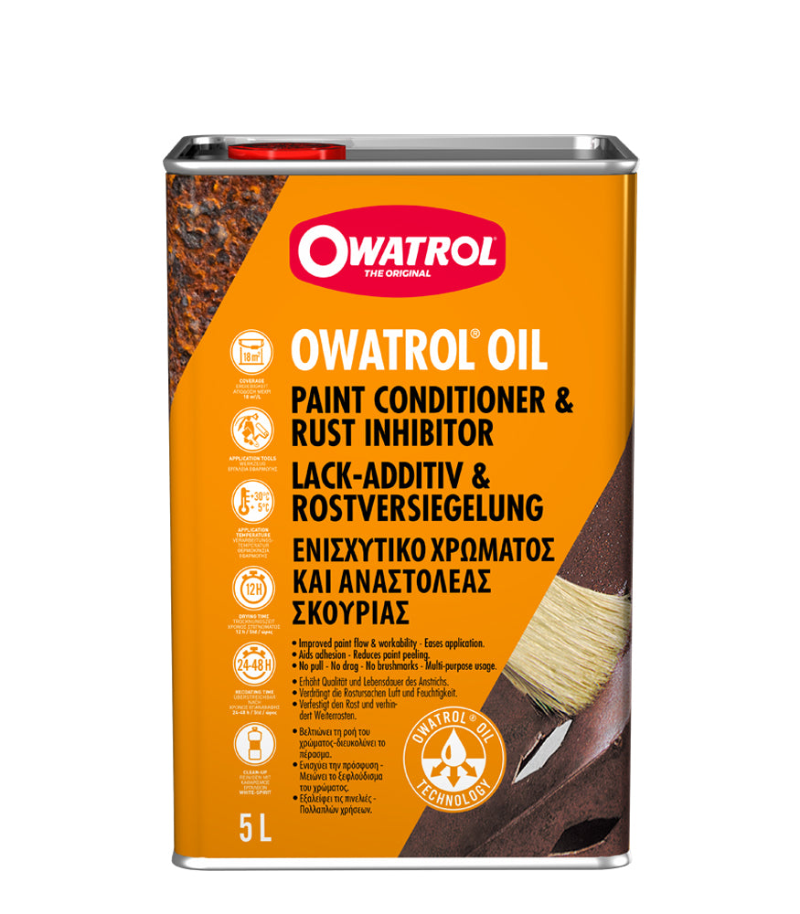 Owatrol Oil Colourless Multi-Purpose Rust Inhibitor - 5 Litre