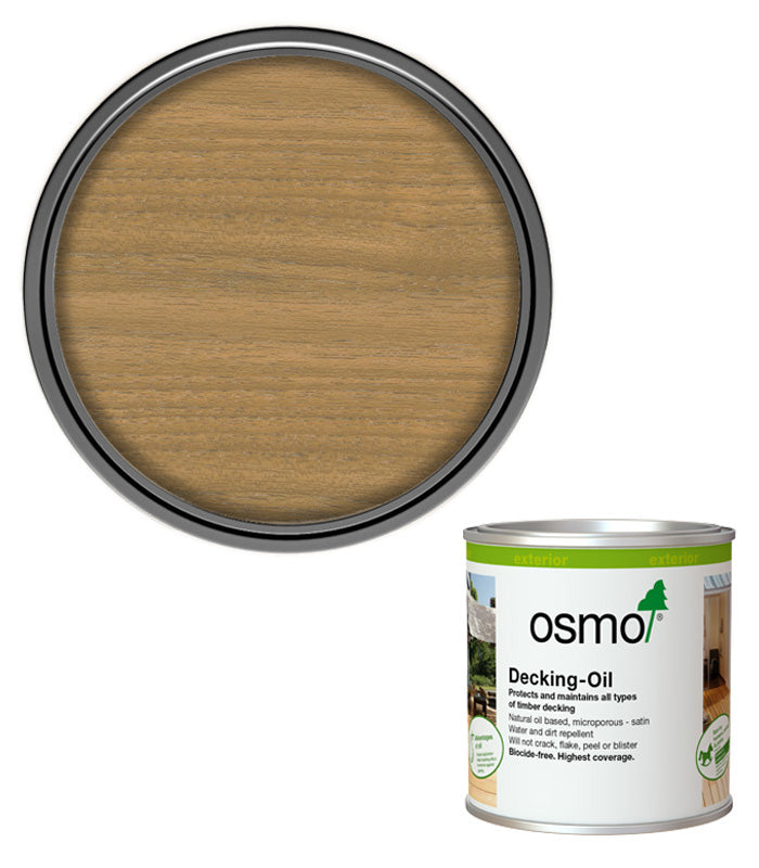 Osmo Decking or Furniture Oil - Teak Oil Clear - 375ml