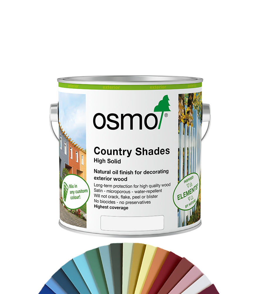 Osmo Country Shades - 2.5L - Tinted Mixed Colour