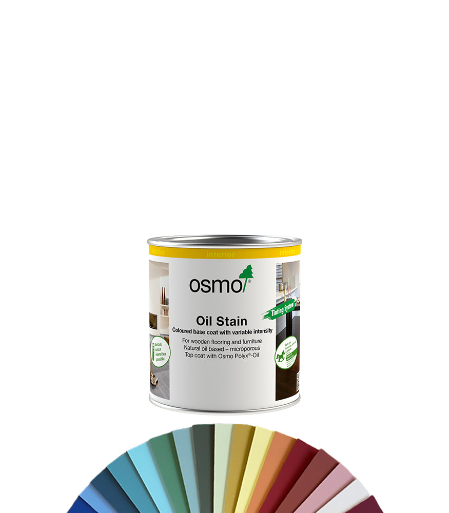 Osmo Oil Stain Satin - 500ml - Tinted Colour Match