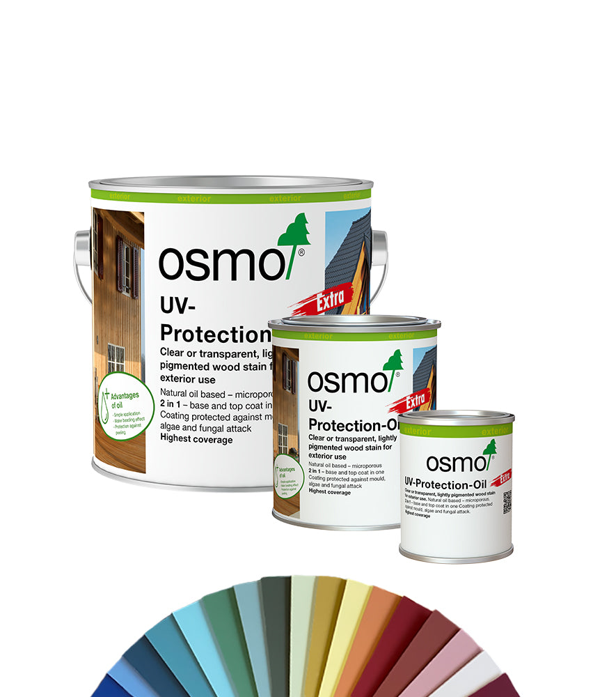 Osmo UV Protection Oil Extra Satin - Tinted Colour Match