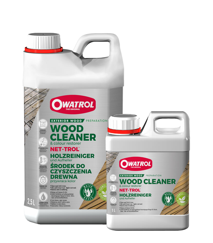 Owatrol Net-Trol Wood Cleaner and Natural Colour Restorer