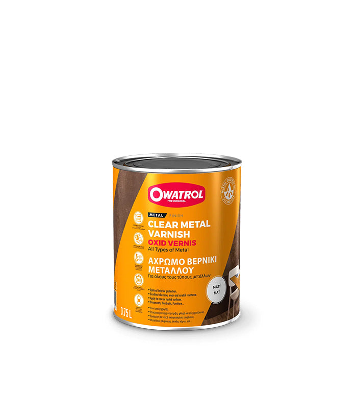 Owatrol Oxid Vernis Clear Protective Varnish - Matt - 750ml