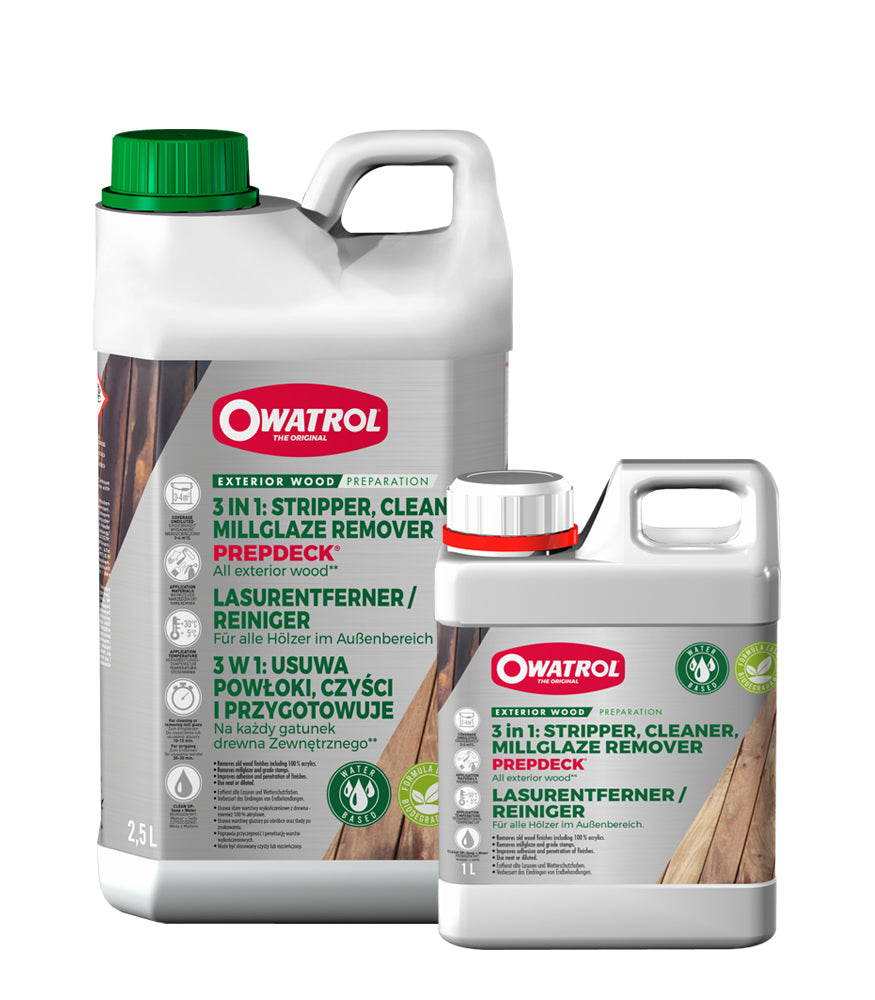 Owatrol Prepdeck 3 in 1 Decking Cleaner