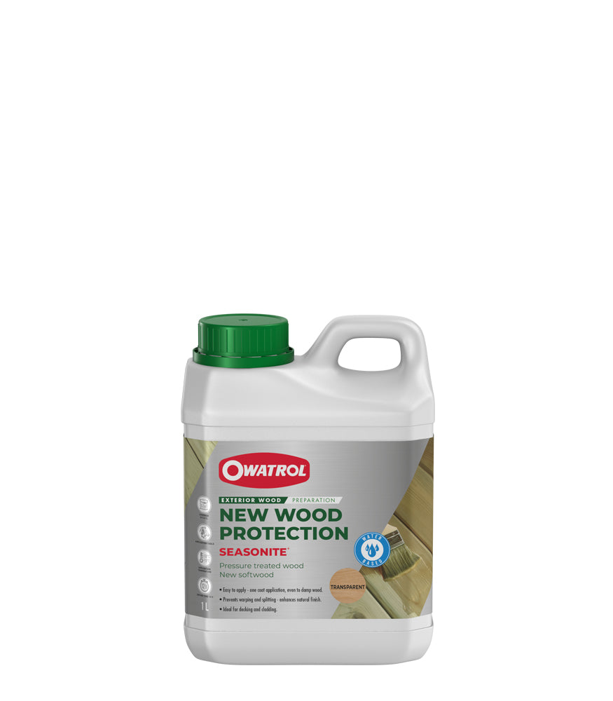 Owatrol Seasonite Clear New Wood Protection - 1 Litre