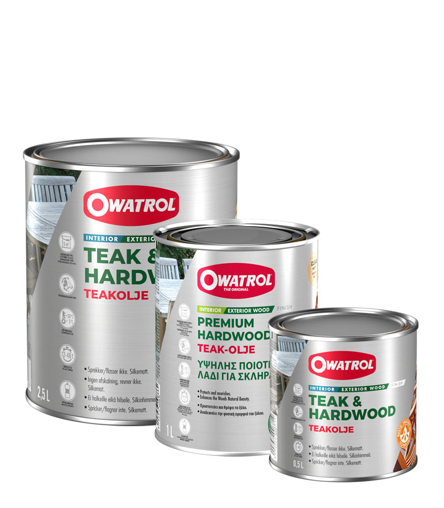 Owatrol Teak Olje Premium Hardwood Oil