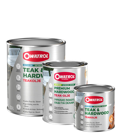 Owatrol Teak Olje Premium Hardwood Oil