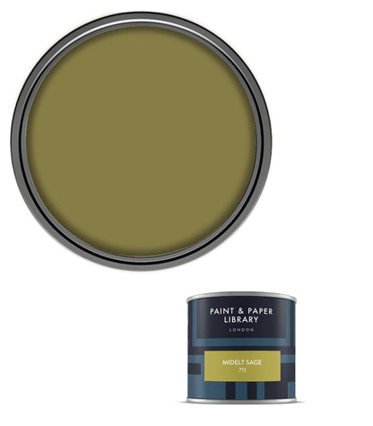 Paint & Paper Library Sample Pot 125ml - Midelt Sage 711