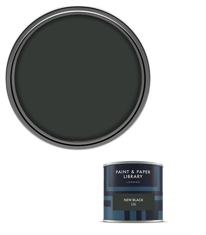 Paint & Paper Library Sample Pot 125ml - New Black 126