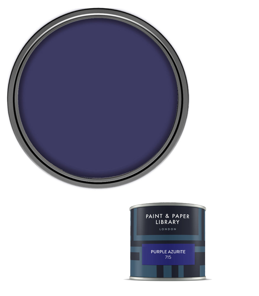 Paint & Paper Library Sample Pot 125ml - Purple Azurite 715