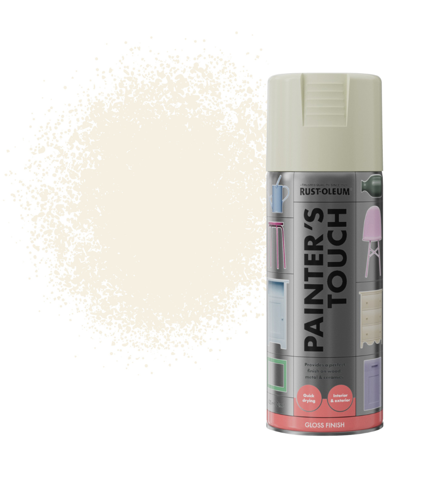 Rust-Oleum Painter’s Touch Spray Paint 400ml Gloss - Almond