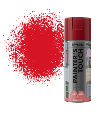 Rust-Oleum Painter’s Touch Spray Paint 400ml Gloss - Cherry Red
