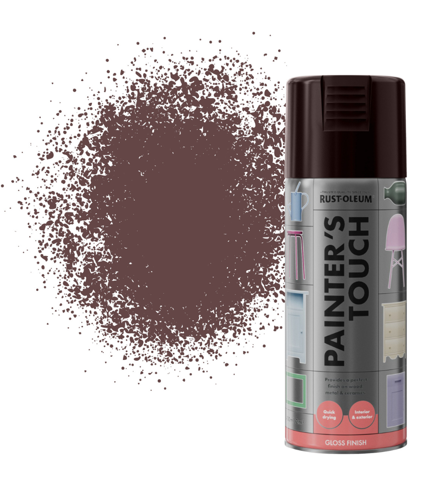 Rust-Oleum Painter’s Touch Spray Paint 400ml Gloss - Chestnut