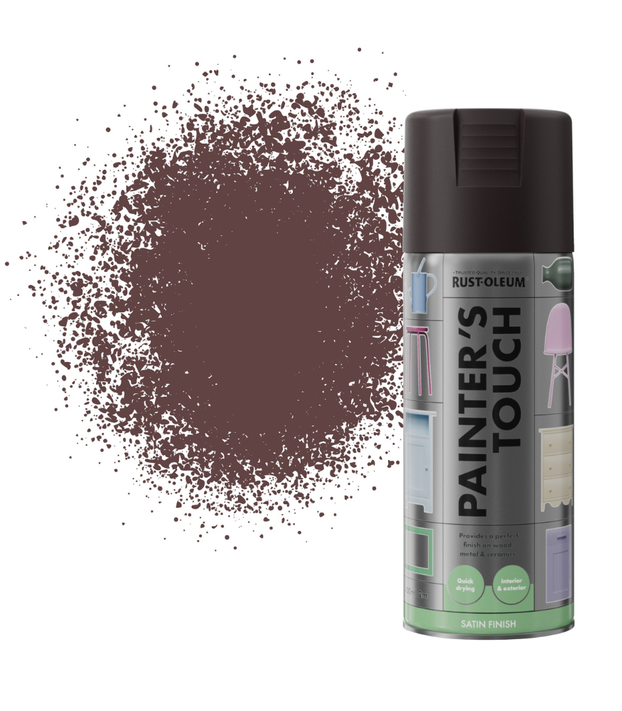 Rust-Oleum Painter’s Touch Spray Paint 400ml Satin - Espresso