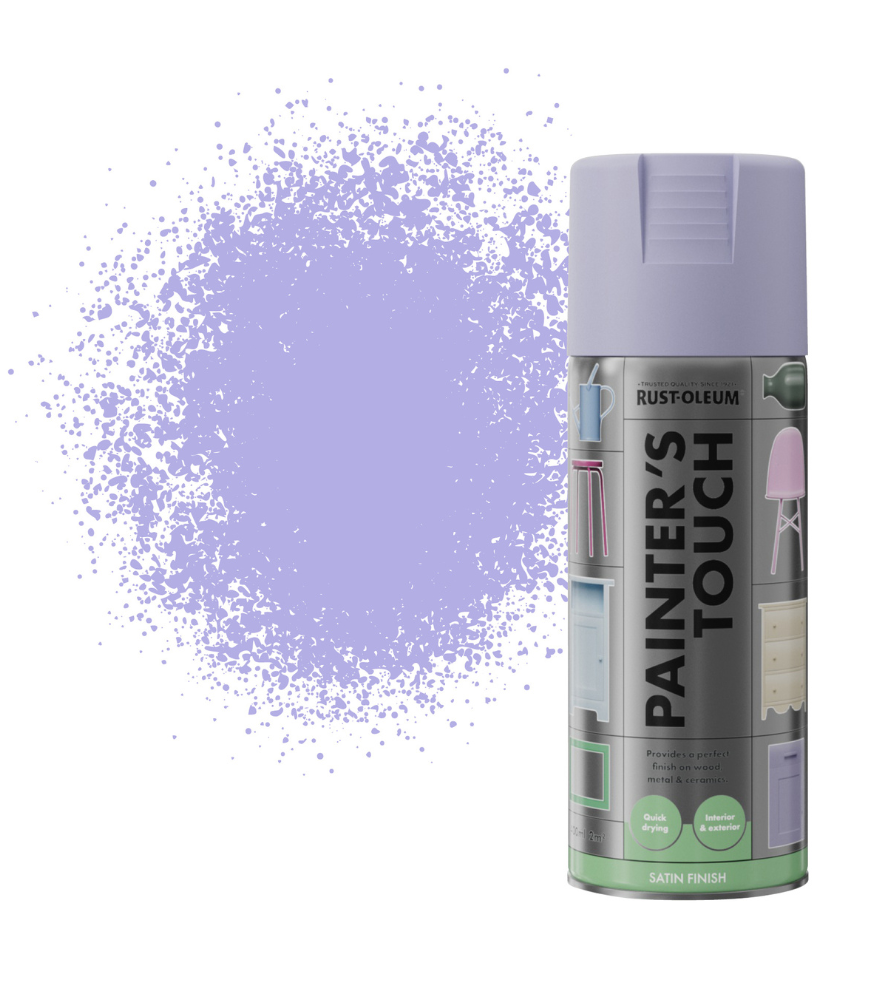 Rust-Oleum Painter’s Touch Spray Paint 400ml Satin - French Lilac