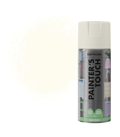 Rust-Oleum Painter’s Touch Spray Paint 400ml Satin - Heirloom White