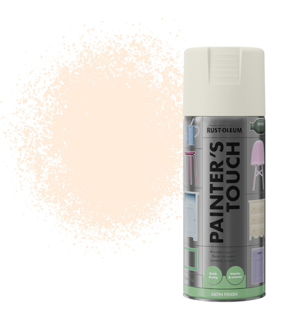 Rust-Oleum Painter’s Touch Spray Paint 400ml Satin - Ivory Silk