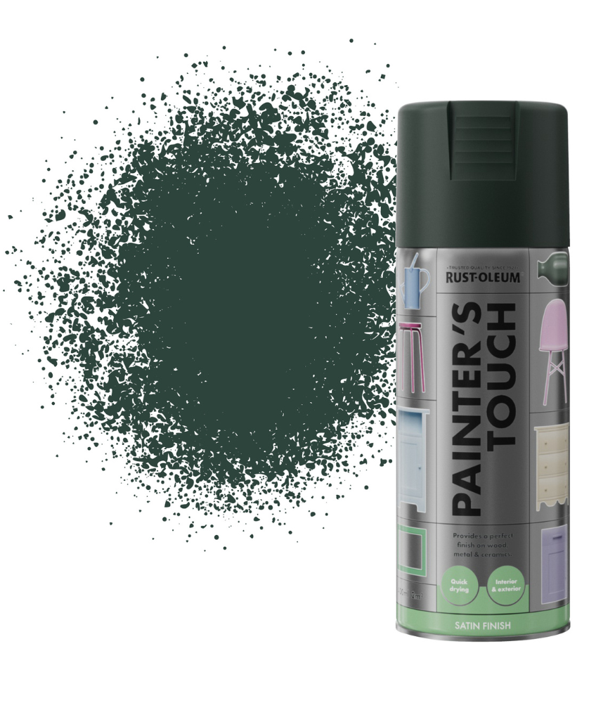 Rust-Oleum Painter’s Touch Spray Paint 400ml Satin - Oxford Green