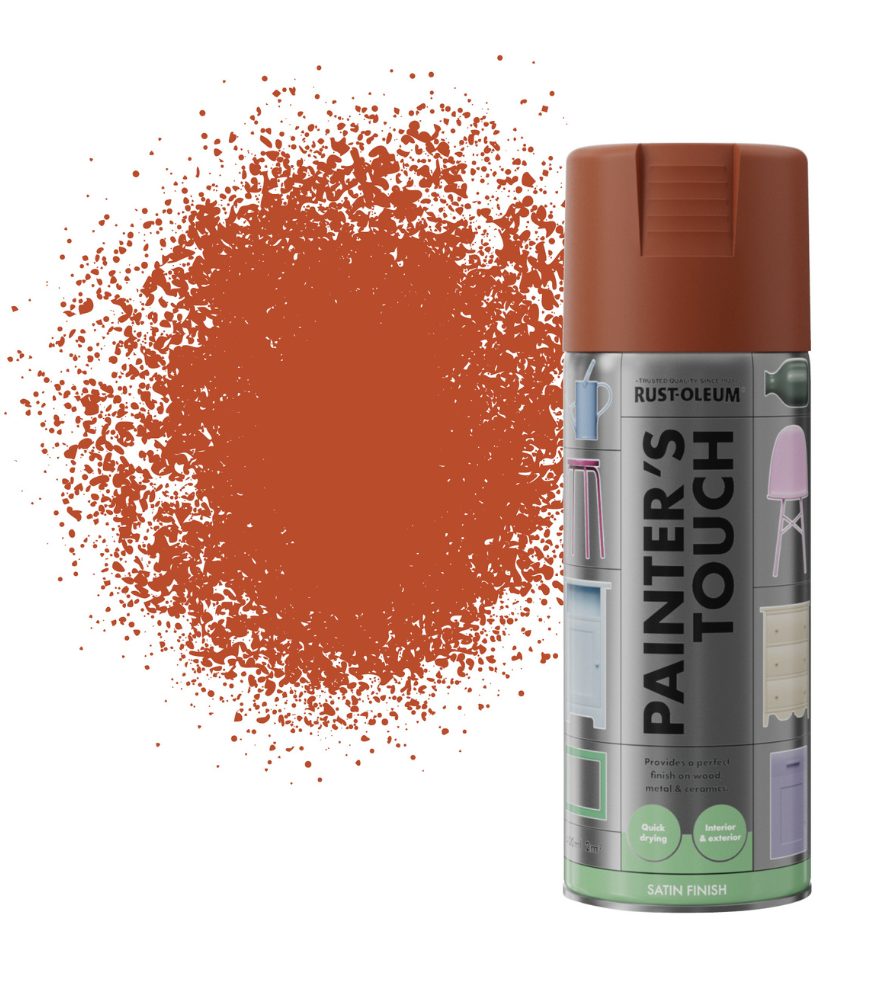 Rust-Oleum Painter’s Touch Spray Paint 400ml Satin - Paprika
