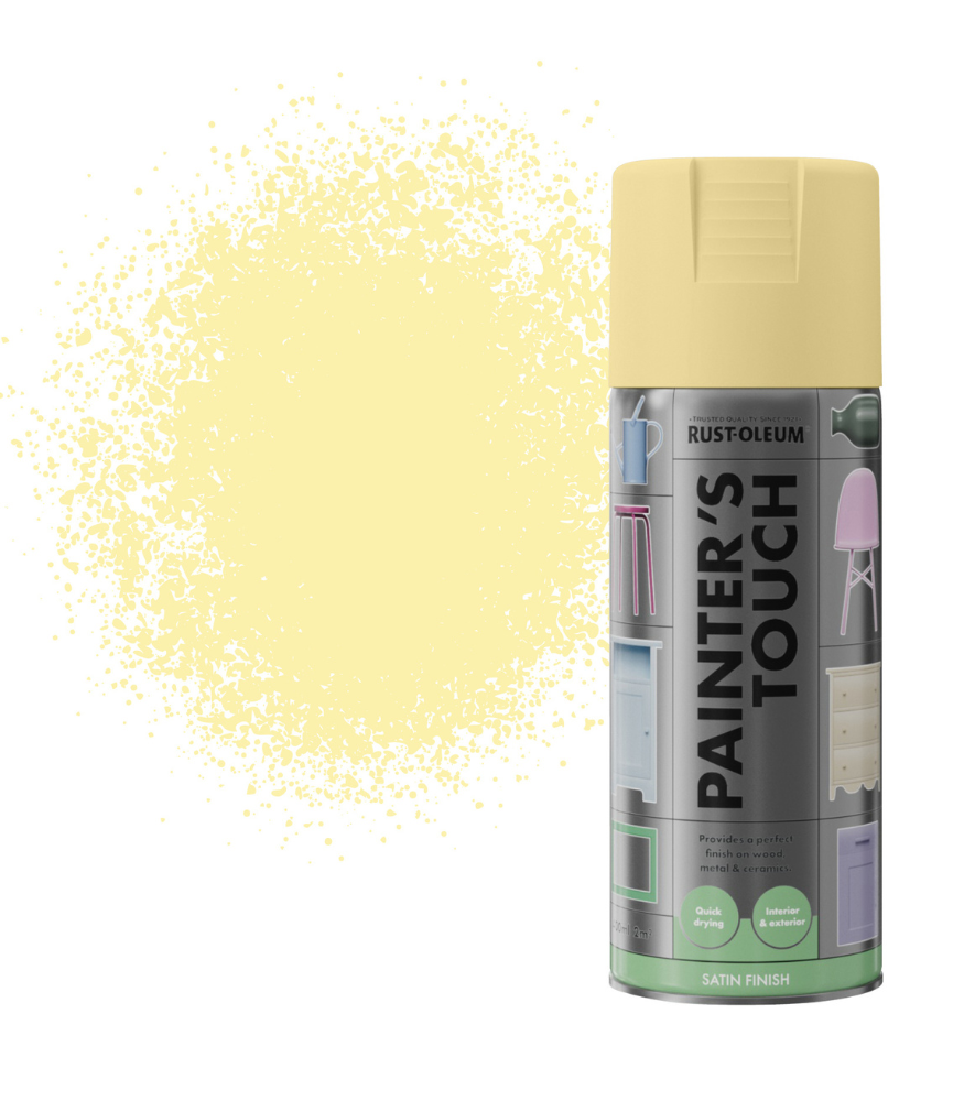 Rust-Oleum Painter’s Touch Spray Paint 400ml Satin - Strawflower