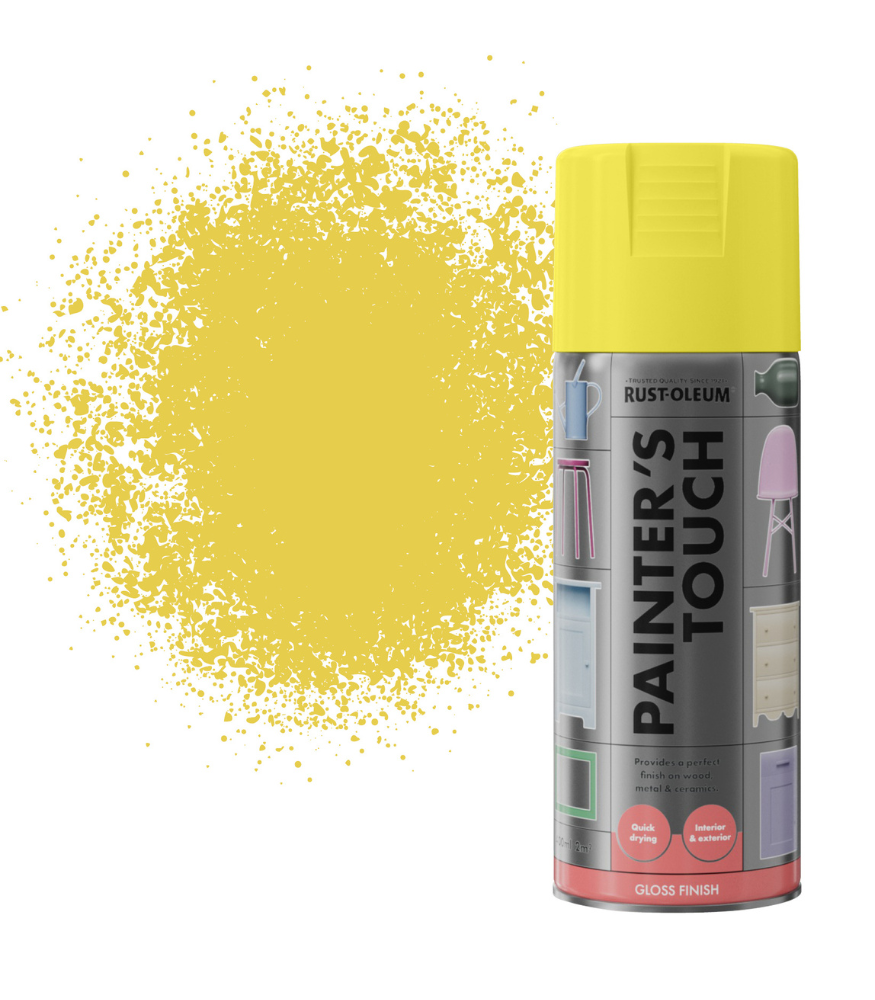 Rust-Oleum Painter’s Touch Spray Paint 400ml Gloss - Sun Yellow