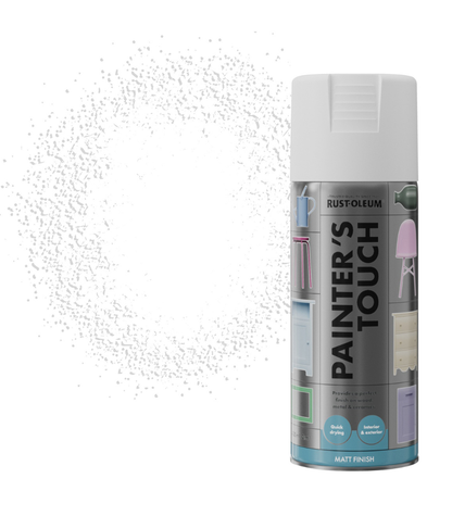 Rust-Oleum Painter’s Touch Spray Paint 400ml Matt - White