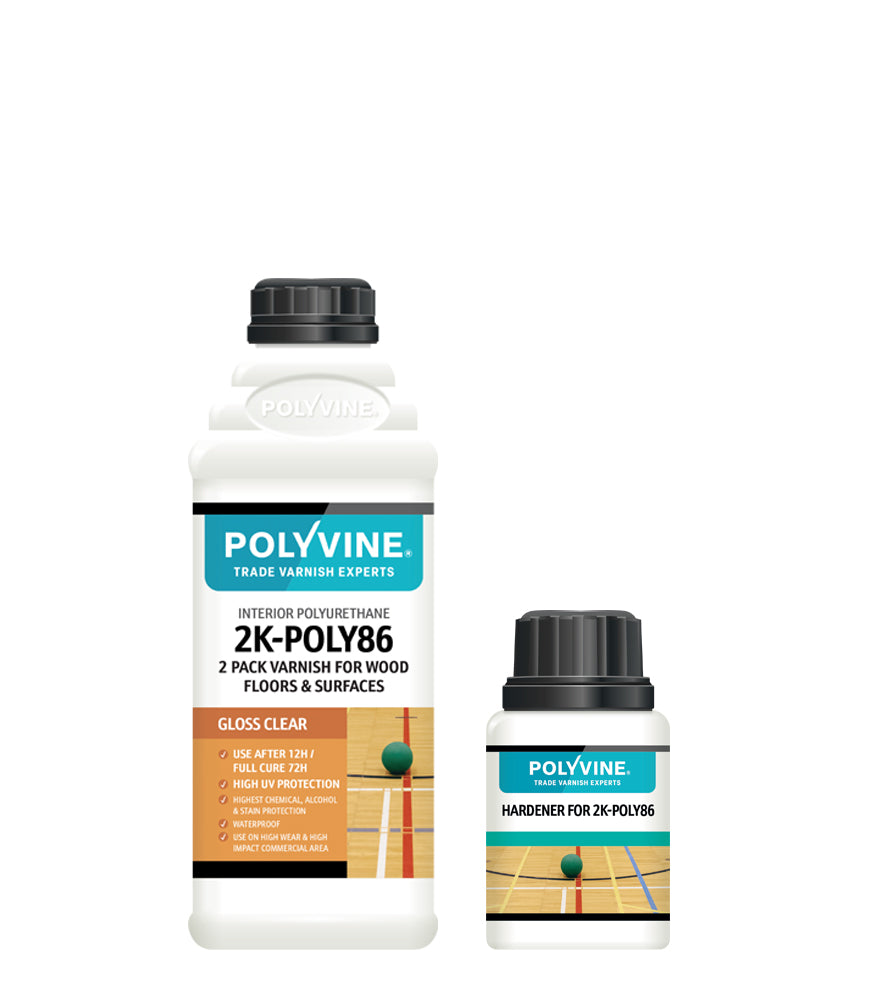 Polyvine - 2K POLY86 Kit - Gloss - 1.1L