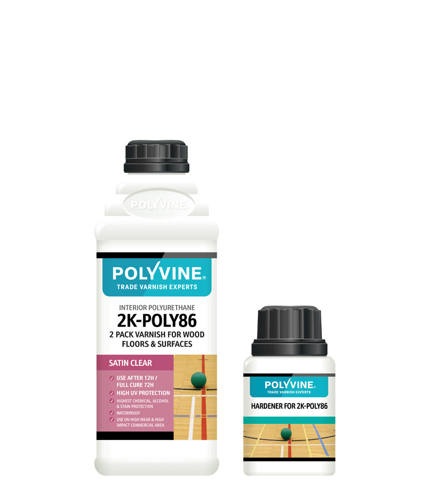 Polyvine - 2K POLY86 Kit - Satin - 1.1L
